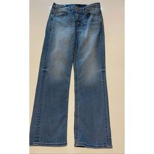 BKE Men's Straight Blue Jeans